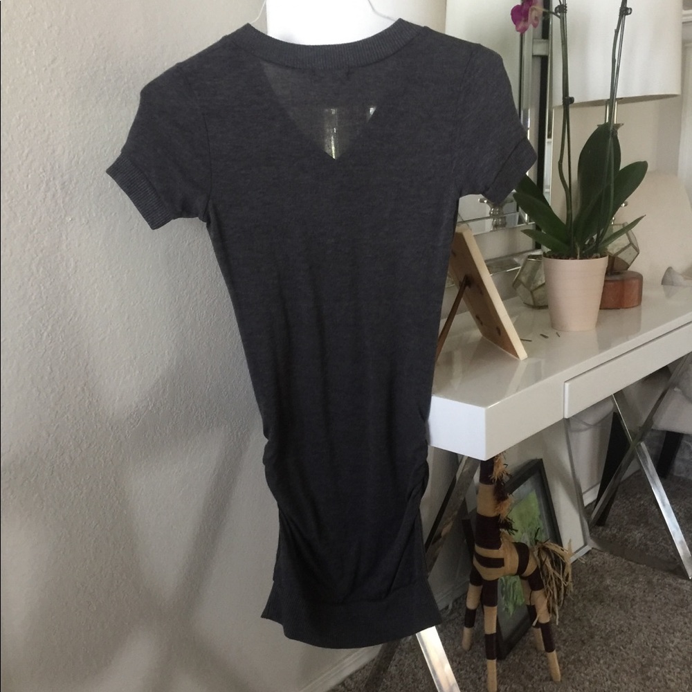 NWOT gray sweater dress